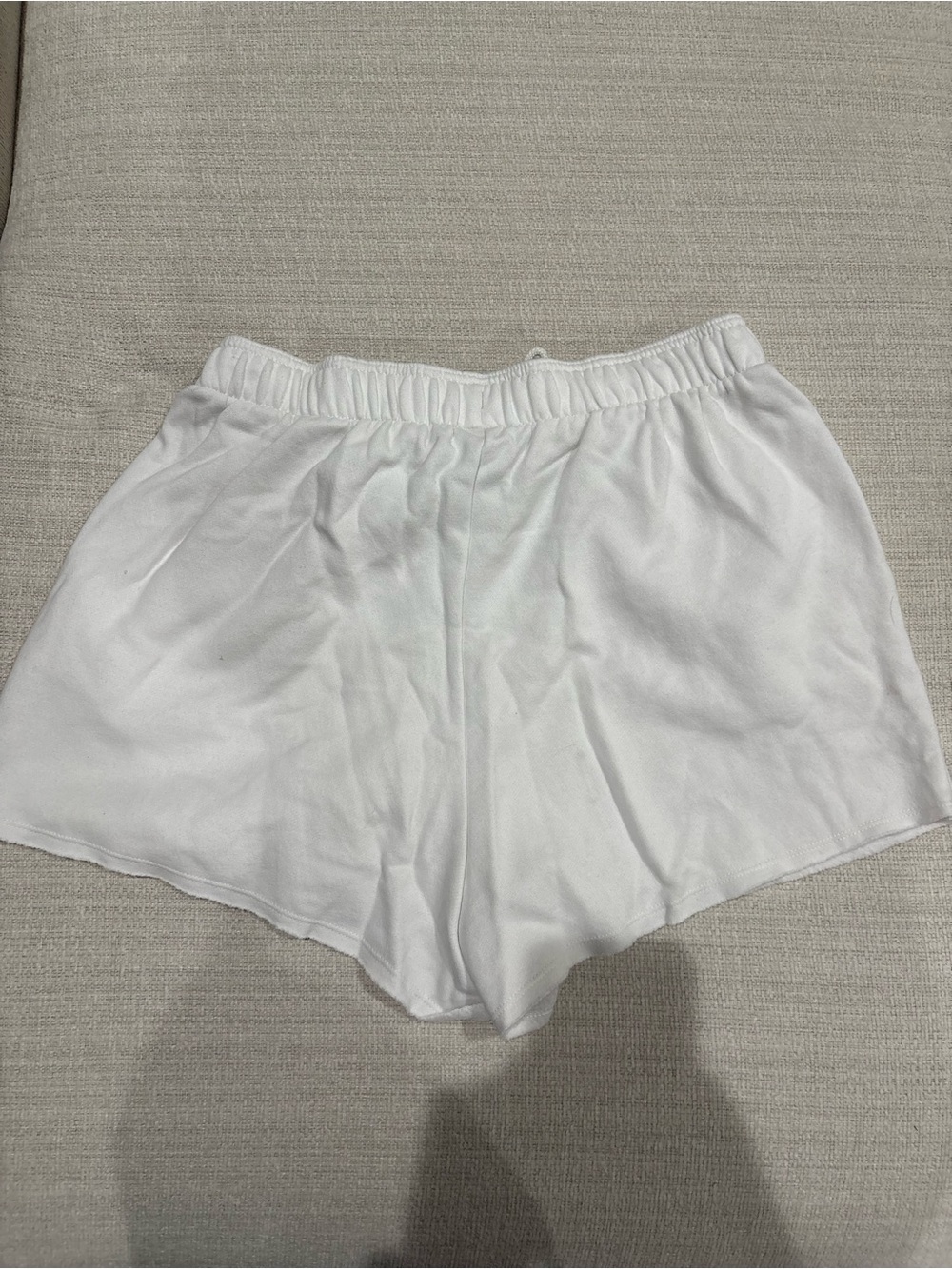 DSG White Women's Athletic Lounge Shorts - Picture 4 of 6